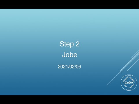 Step 2 Speaker: Jobe